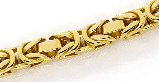 Foto 2 - Massives Königsketten Armband Kastenverschluss 18K Gold, K2634